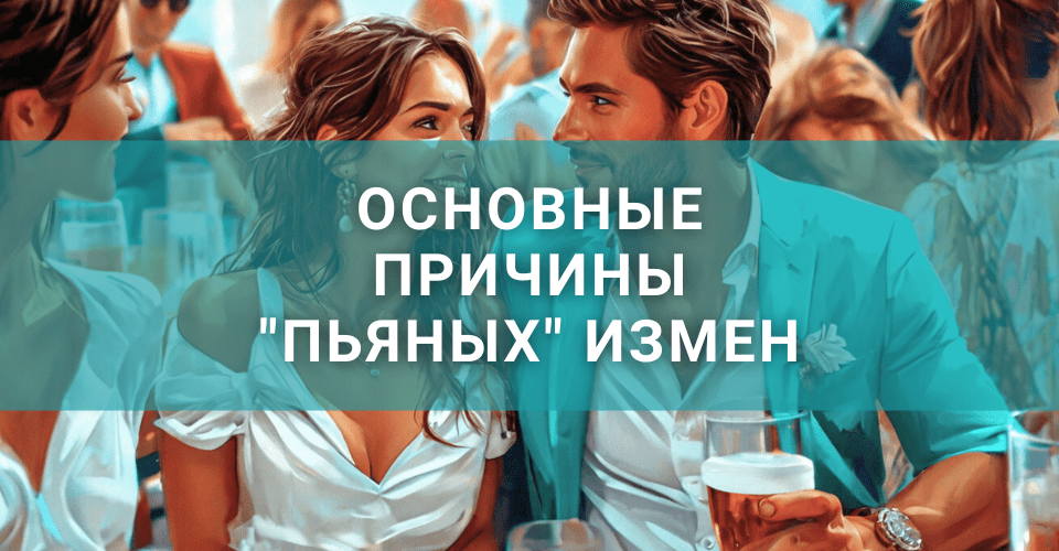 Основные причины пьяных измен